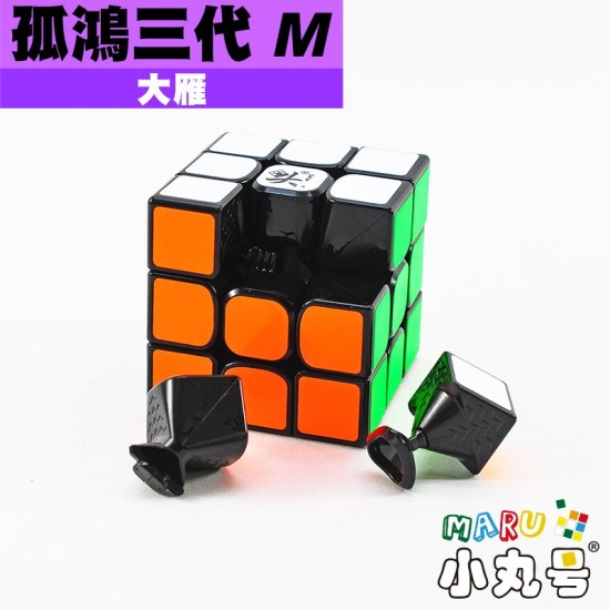 大雁 - 3x3x3 - 孤鴻三代 M 原廠改磁版