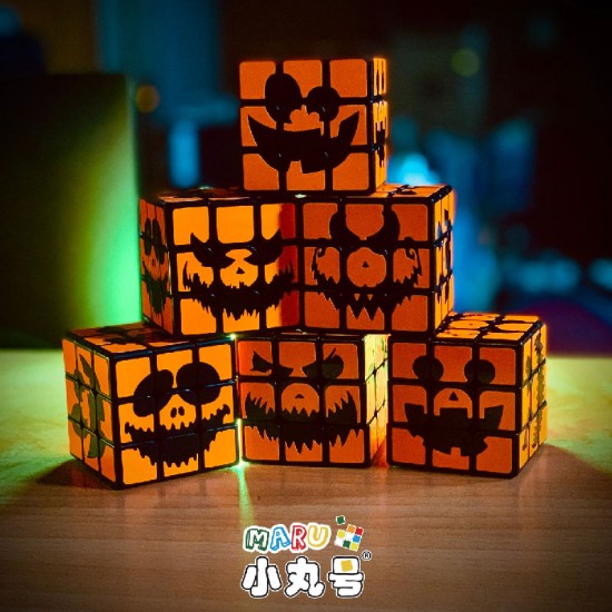 小丸號 - 3X3X3 - 萬聖節南瓜方塊 Spooky Cube
