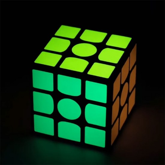 奇藝 - 3x3x3 - 磁力三階 夜光貼紙