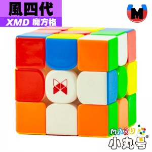 XMD - 3x3x3 - 魔方格 風四代  Tornado v4 先鋒版 Pioneer UV