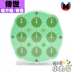 魔方格 - Clock - 傳世 磁力魔錶 蘋果綠