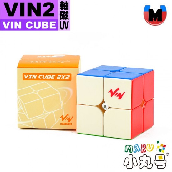 Vin - 2x2x2 - 磁力二階 軸磁UV版 Vin2
