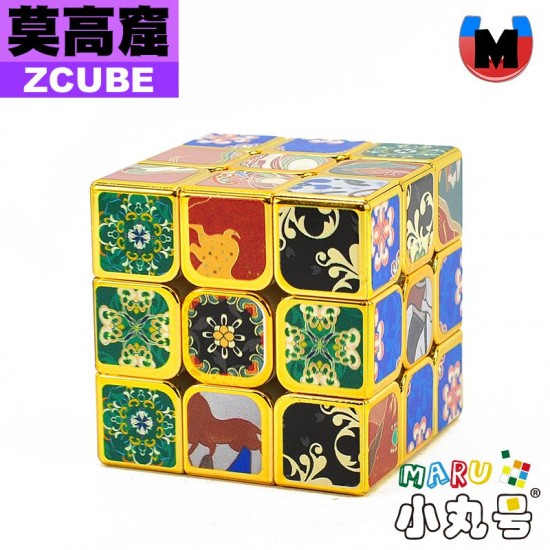 ZCube - 3x3x3 - 黃金莫高窟三階 磁力版
