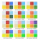 Cubesticker貼 - 3x3 -  YuLong v2 御龍三階 v2全系列