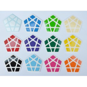 Cubesticker貼 - Megaminx - Titan