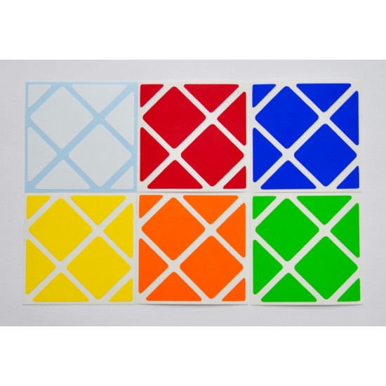 Cubesticker貼 - F-Skewb - Original 標準